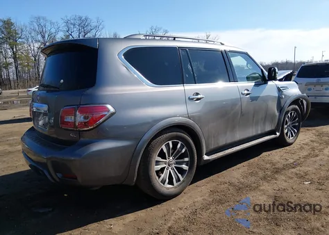 2020 Nissan Armada Sl 4Wd z USA, uszkodzony, nr VIN JN8AY2NC6L9620268